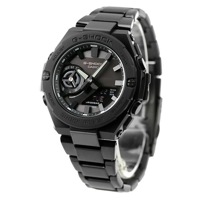 G-Shock Gee Shock G-Shock Solar GST-B500BD-1A G钢GST-B500世界时间男士观看品牌ALL BLACK CASIO GST CASIO GST-B500BD-1ADR