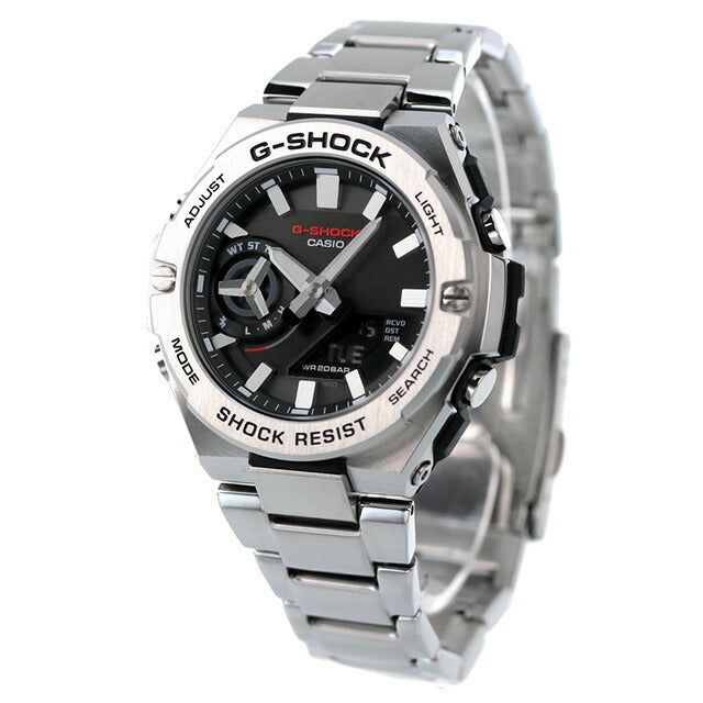 G-Shock Gee Shock G-SHOCK Solar GST-B500D-1A G Steel GST-B500 Series World Time Men&