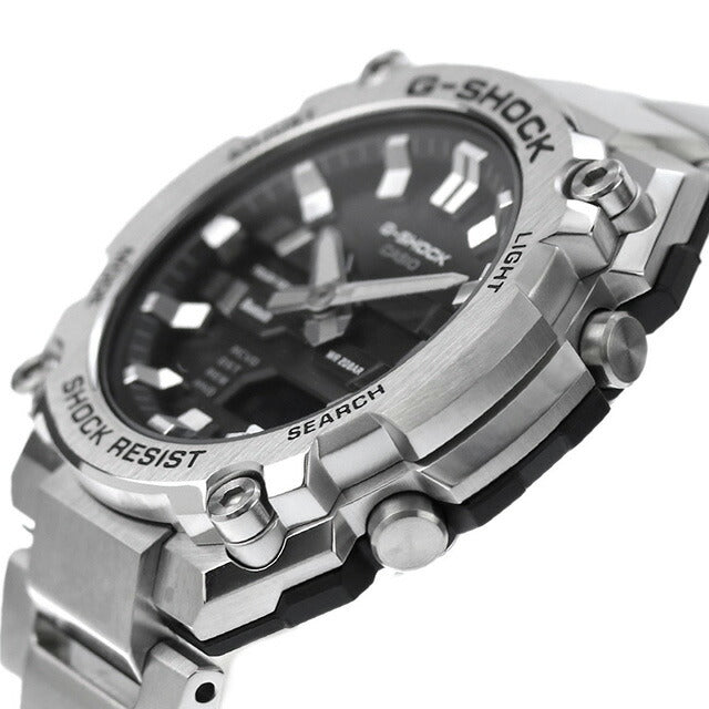 gショック ジーショック G-SHOCK ソーラー GST-B600D-1A G-STEEL GST-B600 Series Bluetooth メンズ 腕時計 ブランド カシオ casio アナデジ ブラック 黒 GST-B600D-1ADR