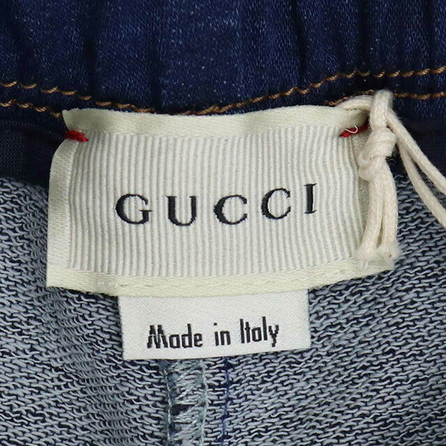 Gucci裤子婴儿品牌Gucci 547187海军绿色红色时尚选择GUC547187A