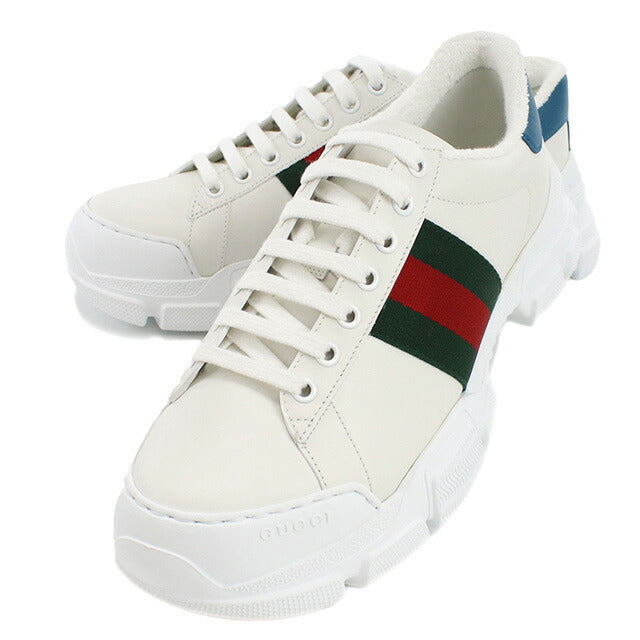 Gucci运动鞋男士品牌Gucci Leather Italy 624701白色小物品可选型号GUC624701A