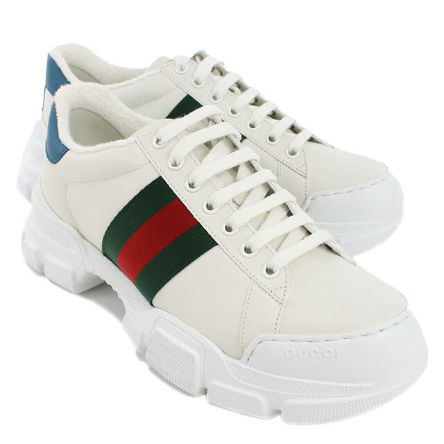 Gucci运动鞋男士品牌Gucci Leather Italy 624701白色小物品可选型号GUC624701A