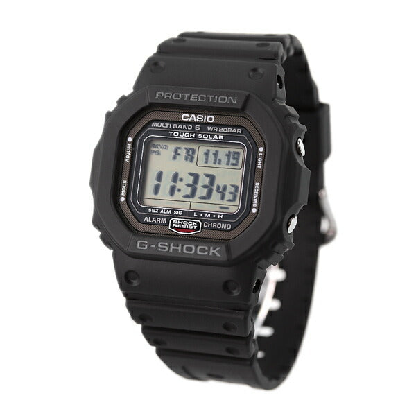 gショック ジーショック G-SHOCK 電波ソーラー GW-5000U-1 オリジン 5600 メンズ 腕時計 ブランド ブラック カシオ GW-5000U-1ER