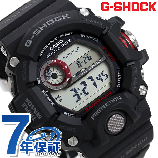 gショック ジーショック G-SHOCK master of G 電波ソーラー GW-9400-1DR カシオ CASIO