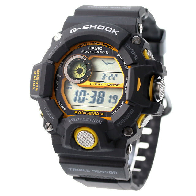 G-Shock Gee Shock G-SHOCK Radio Solar GW-9400Y-1 Master of G Land Range Man Overseas Model Watch Digital Yellow Black Casio CASIO GW-9400Y-1er