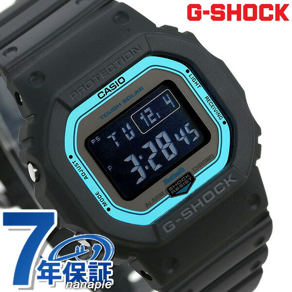 G-Shock G-SHOCK Radio Solar GW-B5600 Digital Bluetooth Watch Brand GW-B5600-2ER Black Casio Men&