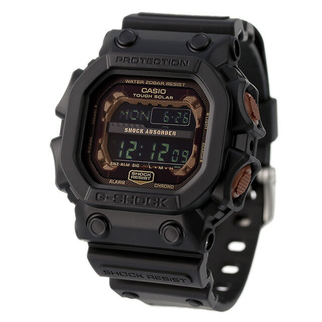 G-Shock Gee Shock G-Shock Solar GX-56RC-1男士观看品牌Casio Digital铜牌黑色GX-56RC-1DR