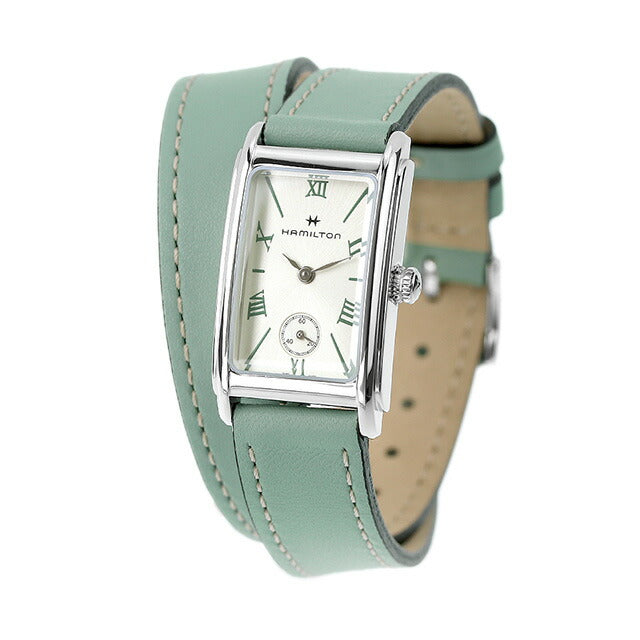 Hamilton American Classic Arade More 23.5mm Quartz Watch Brand Ladies Leather Belt H111221852 Analog