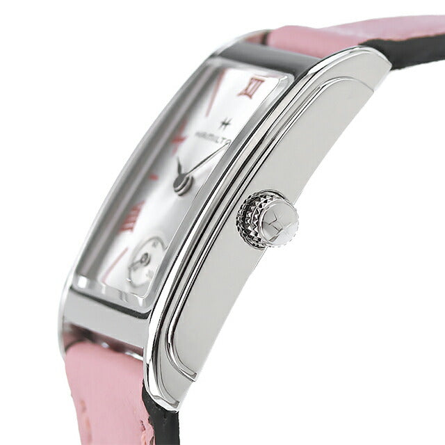 汉密尔顿美国经典Arade更多18.7mm Quartz Watch Brand Ladies Hamilton H11221853模拟银