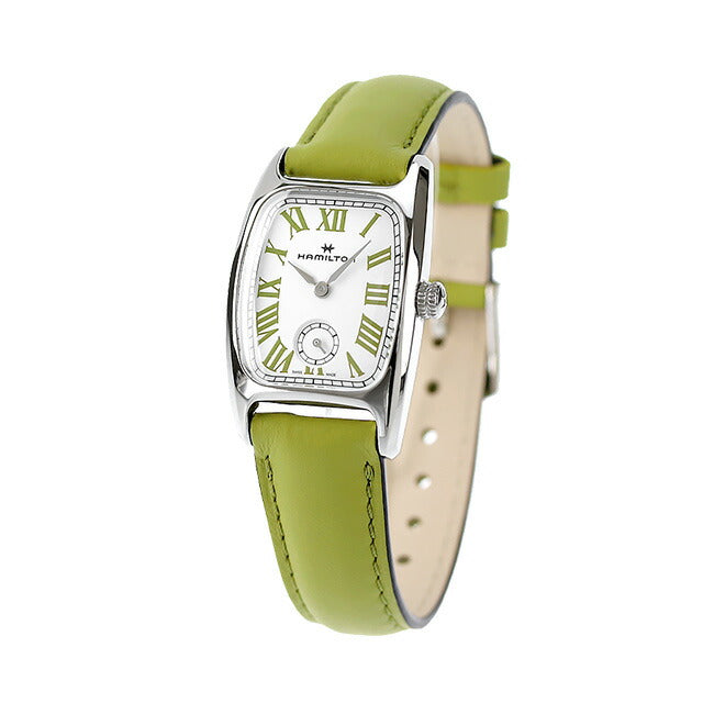 Hamilton American Classic Bolton Small Second 23.5mm Quartz Watch Brand Ladies Pistachio Green H133321813