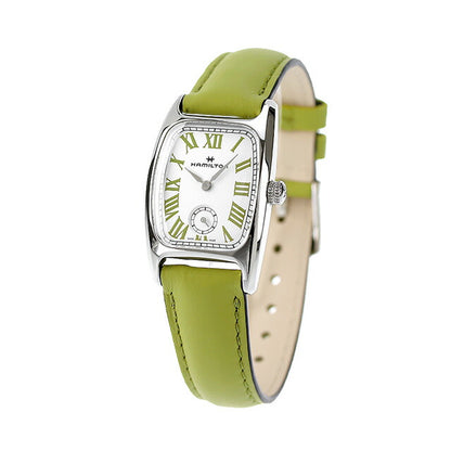 Hamilton American Classic Bolton Small Second 23.5mm Quartz Watch Brand Ladies Pistachio Green H133321813