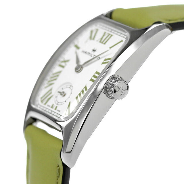 Hamilton American Classic Bolton Small Second 23.5mm Quartz Watch Brand Ladies Pistachio Green H133321813