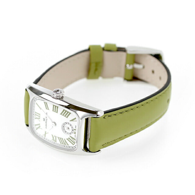 Hamilton American Classic Bolton Small Second 23.5mm Quartz Watch Brand Ladies Pistachio Green H133321813