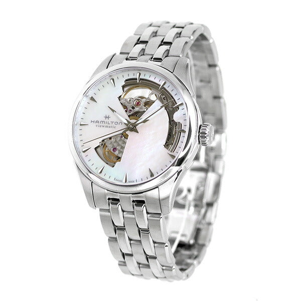 Hamilton Watch Jazz Master Open Heart Ladies Watch Brand Automatic Winding Mechanical Type H32215190