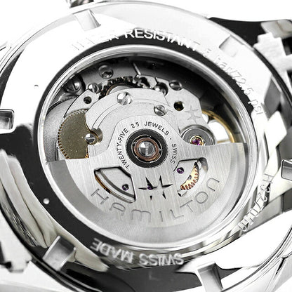 ハミルトン ジャズマスター Open Heart Auto 42mm 自動巻き 腕時計 ブランド メンズ オープンハート HAMILTON JAZZMASTER H32705140 アナログ ブルー スイス製 H32705140
