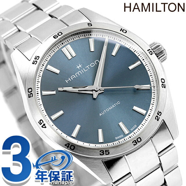 ハミルトン ジャズマスター Performer Automatic 38mm 自動巻き 腕時計 ブランド メンズ HAMILTON JAZZMASTER H36235140 アナログ ブルー スイス製 H36235140