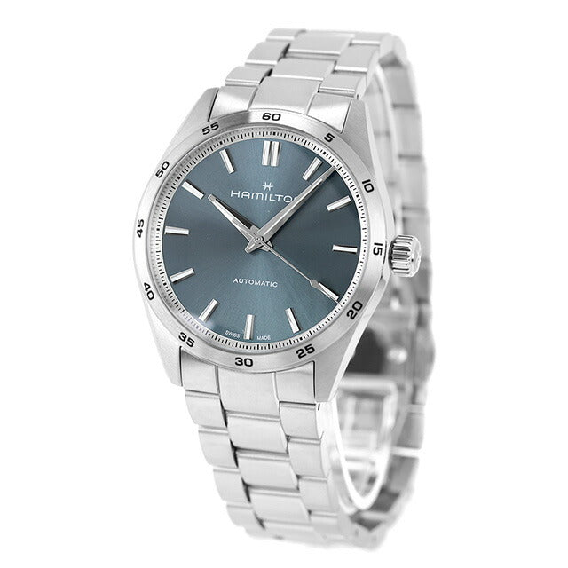 ハミルトン ジャズマスター Performer Automatic 38mm 自動巻き 腕時計 ブランド メンズ HAMILTON JAZZMASTER H36235140 アナログ ブルー スイス製 H36235140