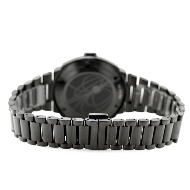 ハミルトン アメリカンクラシック PSR 41mm クォーツ 電池式 腕時計 ブランド メンズ レディース HAMILTON H52404131 デジタル オールブラック 黒 スイス製 H52404131