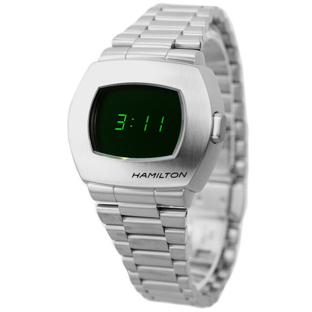 Hamilton American Classic PSR Digital Quartz Watch Brand Men H52414131 Digital Green Switzerland