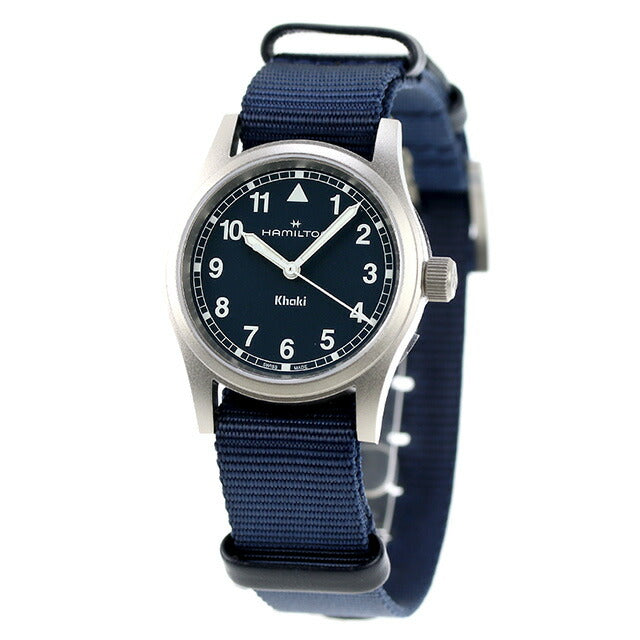ハミルトン カーキ フィールド 33mm クオーツ 腕時計 ブランド メンズ レディース HAMILTON H69301940 アナログ ブルー スイス製 H69301940
