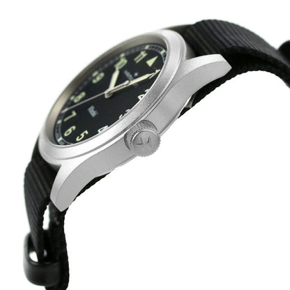 ハミルトン カーキ フィールド 38mm クオーツ 腕時計 ブランド メンズ レディース HAMILTON H69401430 アナログ ブラック 黒 スイス製 H69401430