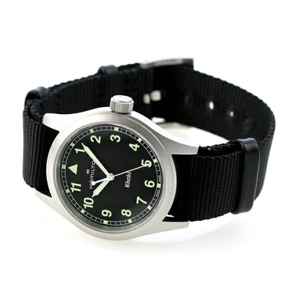 ハミルトン カーキ フィールド 38mm クオーツ 腕時計 ブランド メンズ レディース HAMILTON H69401430 アナログ ブラック 黒 スイス製 H69401430
