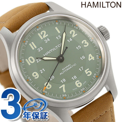 Hamilton Khaki Field Titanium Auto 42mm Automatic Mechanical Watch Brand Men&