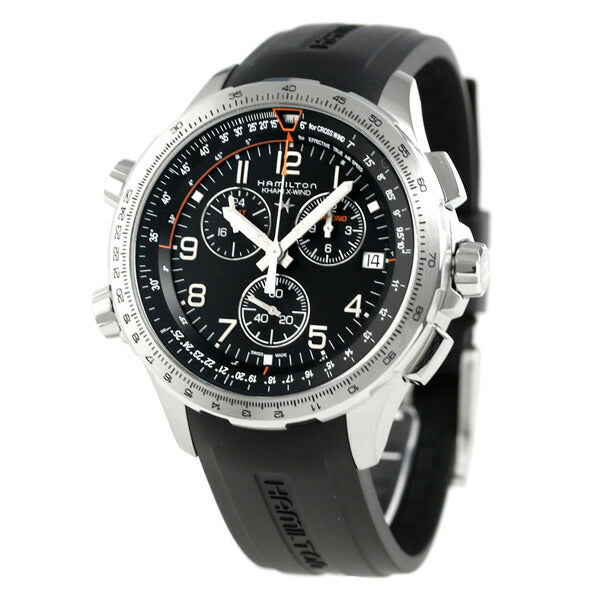 Hamilton Khaki Avination Chronograph 46mm H77912335 Watch