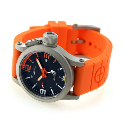 M HYPERTEC Quartz Watch Brand Men MTM HYP-SG44-ORNG-OR2S-A Analog Black Orange Black