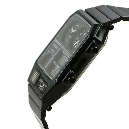 公民唱片公司Anadisi Temp Watch Brand Chronography Termerter模拟数字JG2105-93E公民黑人