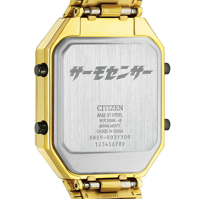 Citizen Collection唱片标签Seremo传感器Quartz Watch Brand Men Limited Model Model Chorten Citizen JG2122-60W