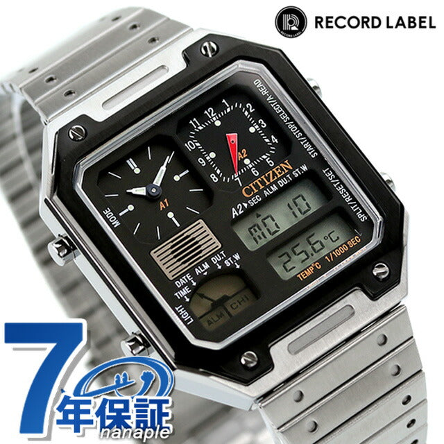 Citizen Collection Record标签Suremon传感器观看品牌男士有限模型计时库公民JG2126-69E