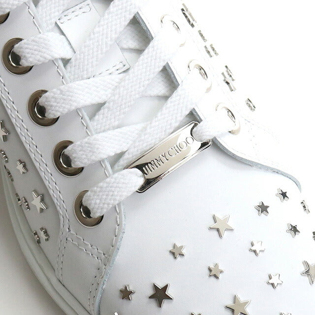 Jimmy CHOO Leather Italian CASH White Shoes JICCASHA