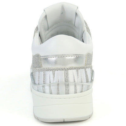 Jimmy Choo Sneakers Ladies Brand JIMMY CHOO Leather Florent-F White Shoes Select JICFLORENTFA