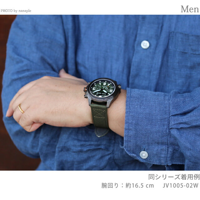 Citizen Premaster Land 35周年有限有限的电动驱动Eco Drive观看品牌男士计时太阳能公民Promaster JV1005-02W