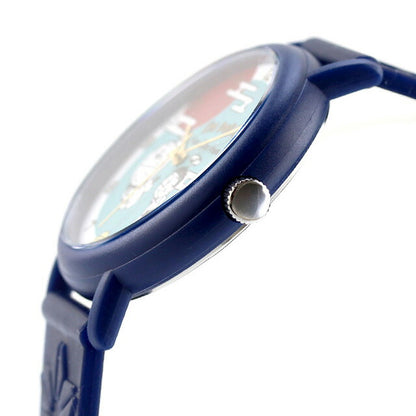 カオル アイムドラえもん 新春モデル 沈香の香り クォーツ 電池式 腕時計 ブランド メンズ レディース KAORU KAORU007B3 アナログ ブルー ネイビー 日本製 KAORU007B3