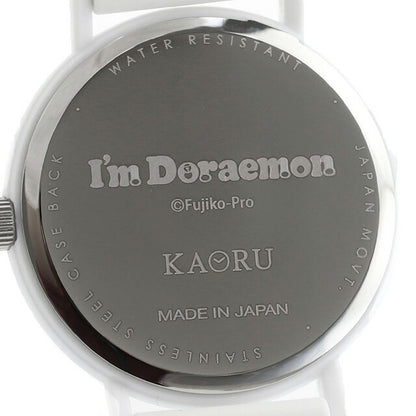 カオル アイムドラえもん ホワイトスノーモデル 甘い香り クォーツ 電池式 腕時計 ブランド メンズ レディース KAORU KAORU007W3 アナログ ホワイト 白 日本製 KAORU007W3