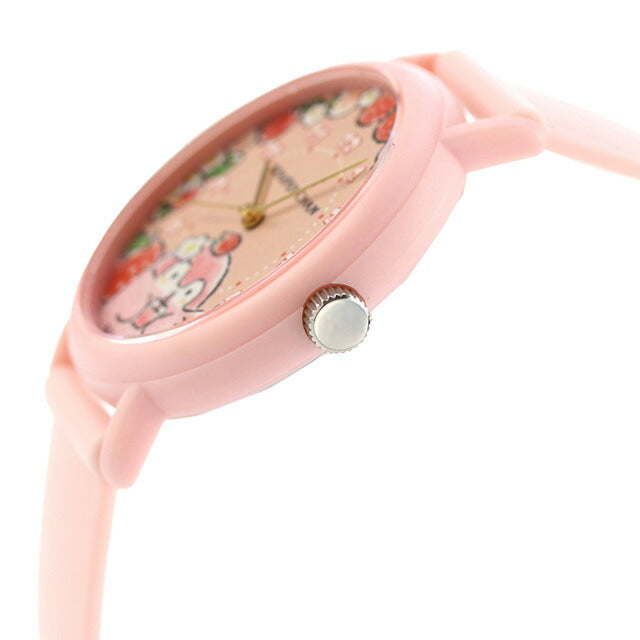 カオル コウペンちゃん×KAORU しあわせいちごver -しあわせ- ストロベリーの香り クォーツ 電池式 腕時計 ブランド レディース KAORU KAORU013P3 アナログ KAORU013P3
