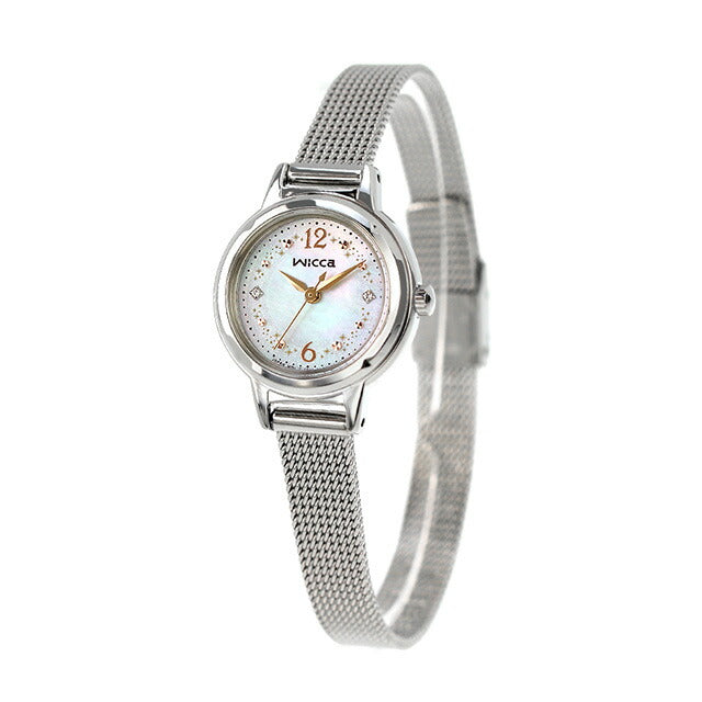シチズン ウィッカ ソーラーテック 夏限定モデル 腕時計 ブランド レディース 数量限定 CITIZEN wicca KP3-619-21 アナログ シェル KP3-619-21