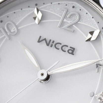シチズン ウィッカ ベーシックモデル ソーラーテック 腕時計 ブランド レディース 替えベルト CITIZEN wicca KP6-014-11 アナログ ホワイト 白 KP6-014-11
