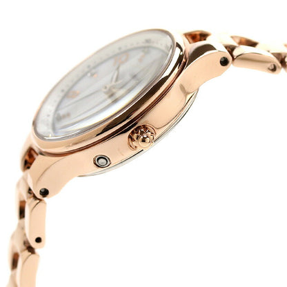 シチズン ウィッカ ソーラーテック電波 腕時計 ブランド レディース 電波ソーラー CITIZEN wicca KS1-864-13 アナログ シルバー ピンクゴールド KS1-864-13