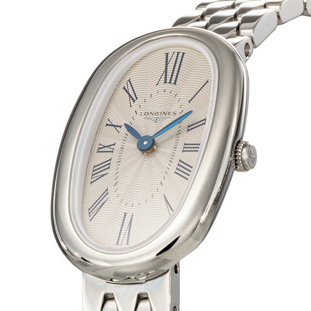 ロンジン サンフォネット クォーツ 電池式 腕時計 ブランド レディース LONGINES L2.305.4.71.6 アナログ シルバー スイス製 L2-305-4-71-6
