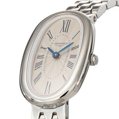 ロンジン サンフォネット クォーツ 電池式 腕時計 ブランド レディース LONGINES L2.305.4.71.6 アナログ シルバー スイス製 L2-305-4-71-6