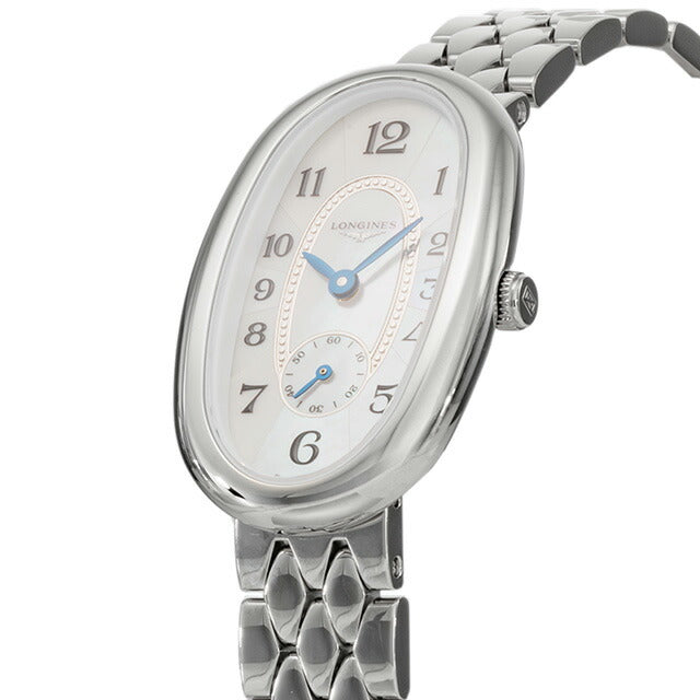 ロンジン サンフォネット クォーツ 電池式 腕時計 ブランド レディース LONGINES L2.306.4.83.6 アナログ ホワイトシェル 白 スイス製 L2-306-4-83-6