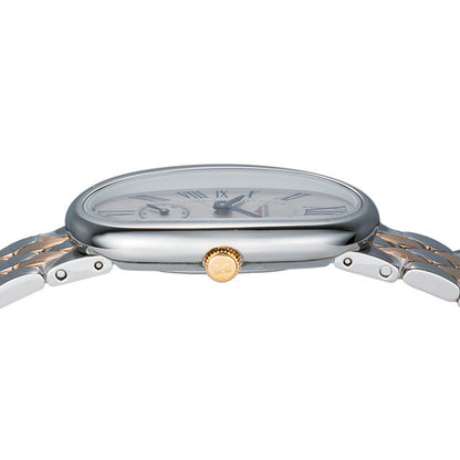 ロンジン サンフォネット クォーツ 電池式 腕時計 ブランド レディース LONGINES L2.306.5.71.7 アナログ シルバー ピンクゴールド L2-306-5-71-7