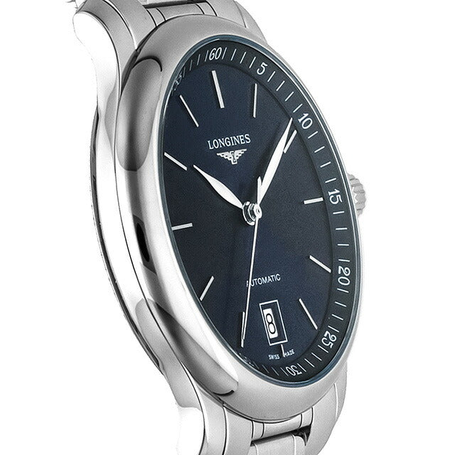 ロンジン マスターコレクション 自動巻き 腕時計 ブランド メンズ LONGINES L2.628.4.92.6 アナログ ブルー スイス製 L2-628-4-92-6