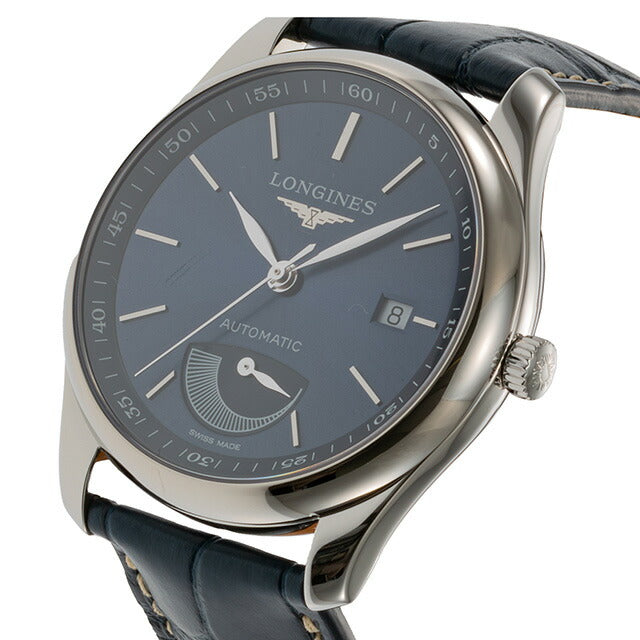 ロンジン マスターコレクション 自動巻き 腕時計 ブランド メンズ LONGINES L2.908.4.92.0 アナログ ブルー ブルーグリーン スイス製 L2-908-4-92-0
