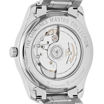 ロンジン マスターコレクション 自動巻き 腕時計 ブランド メンズ LONGINES L2.910.4.51.6 アナログ ブラック 黒 スイス製 L2-910-4-51-6