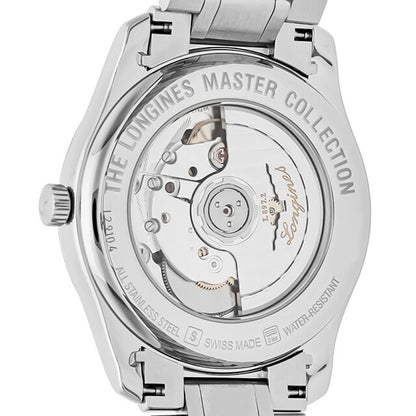 ロンジン マスターコレクション 自動巻き 腕時計 ブランド メンズ LONGINES L2.910.4.92.6 アナログ ブルー スイス製 L2-910-4-92-6