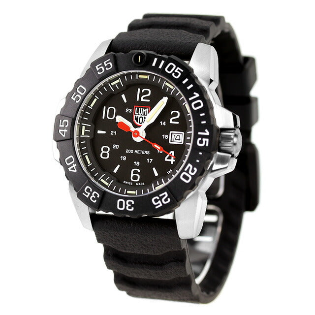 ルミノックス ネイビーシールズ RSC 3250シリーズ クォーツ 電池式 腕時計 ブランド メンズ LUMINOX 3251.CB アナログ ブラック 黒 スイス製 l3251-CB
